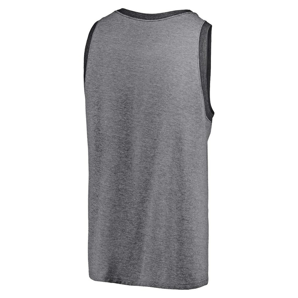 Cleveland Browns Famous Tri-Blend Tank Top - Heathered Gray/Heathered Charcoal cheap
