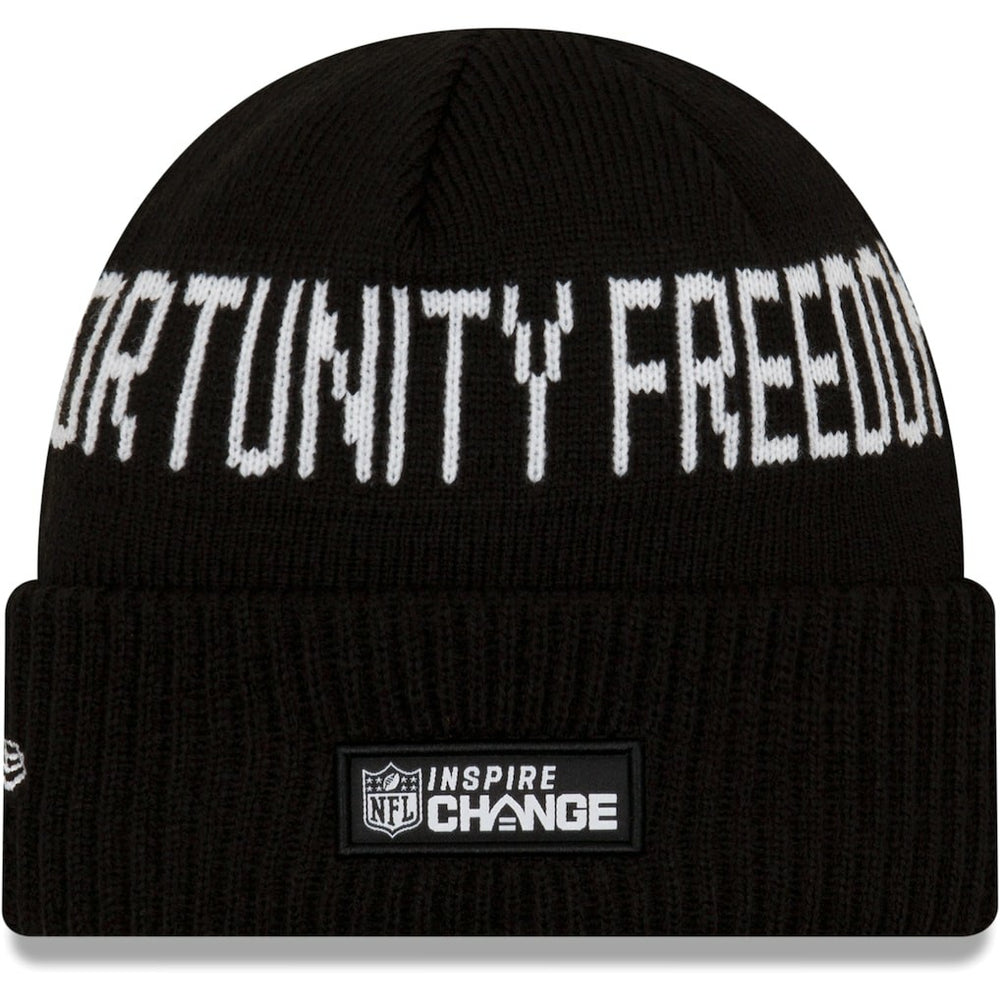 Cleveland Browns New Era Team Social Justice Cuffed Knit Hat - Black discount