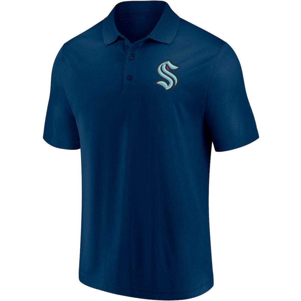 Seattle Kraken Fanatics Winning Streak Polo - Deep Sea Blue