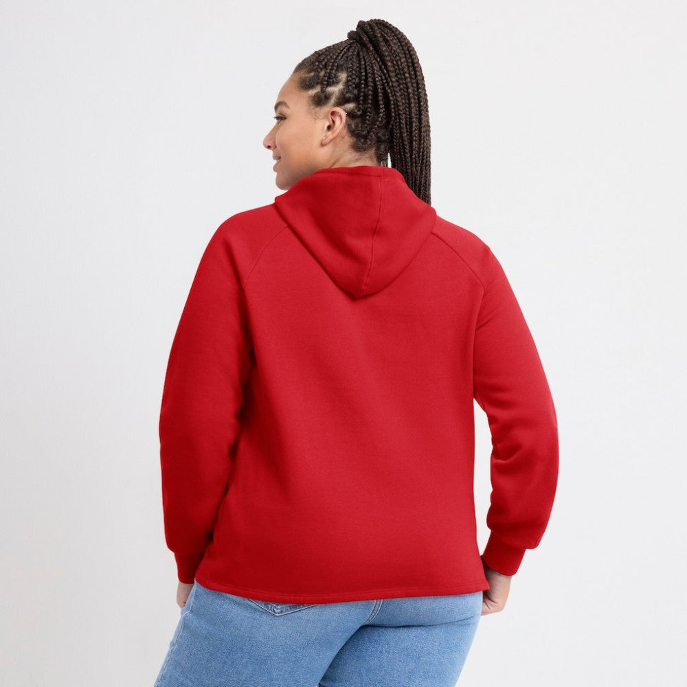 St. Louis Cardinals Women's Perfect Play Raglan Pullover Hoodie Red