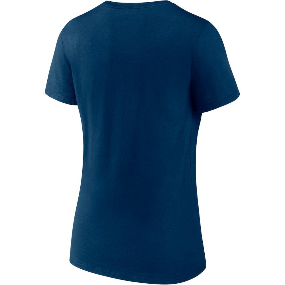 Seattle Kraken Fanatics Women's Parent 2-Pack V-Neck T-Shirt Set - Deep Sea Blue/Gray T-shirts