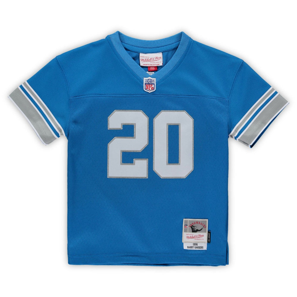 Barry Sanders Detroit Lions Male Preschool 1996 Retired Legacy Jersey - Blue online