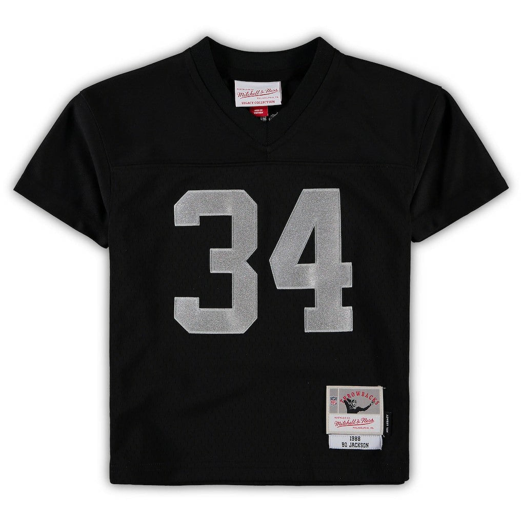 Bo Jackson Las Vegas Raiders Preschool 1988 Retired Player Legacy Jersey - Black discount