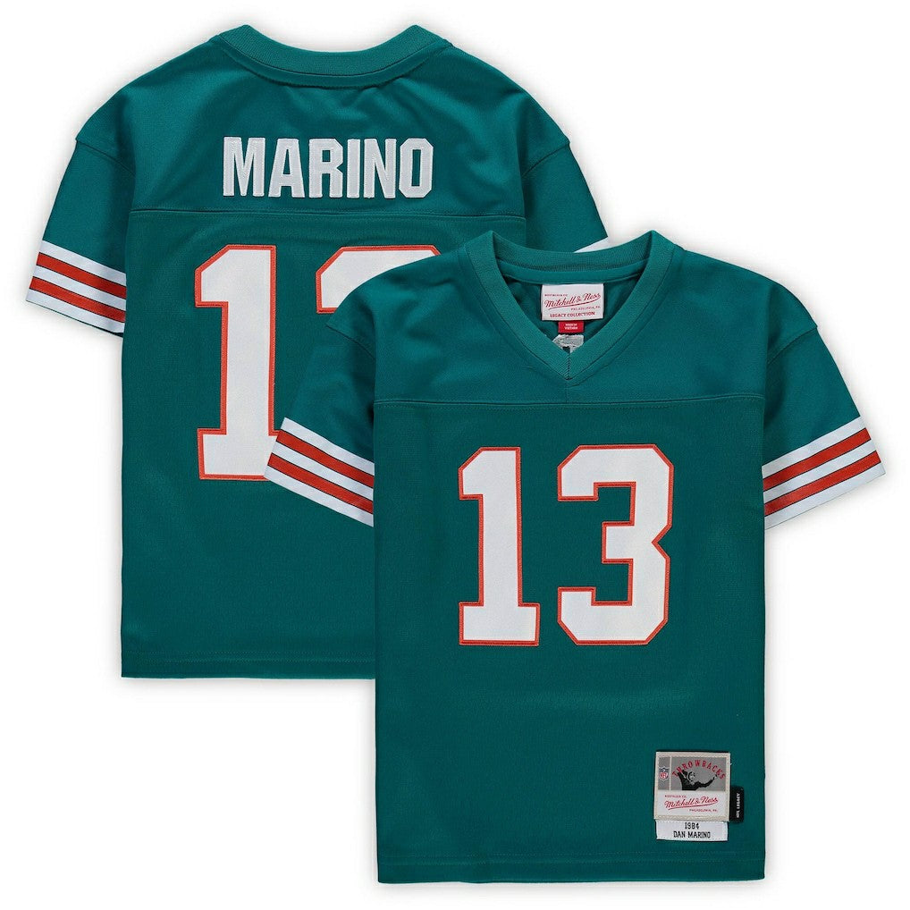 Dan Marino Miami Dolphins Male Preschool 1984 Retired Legacy Jersey - Aqua discount