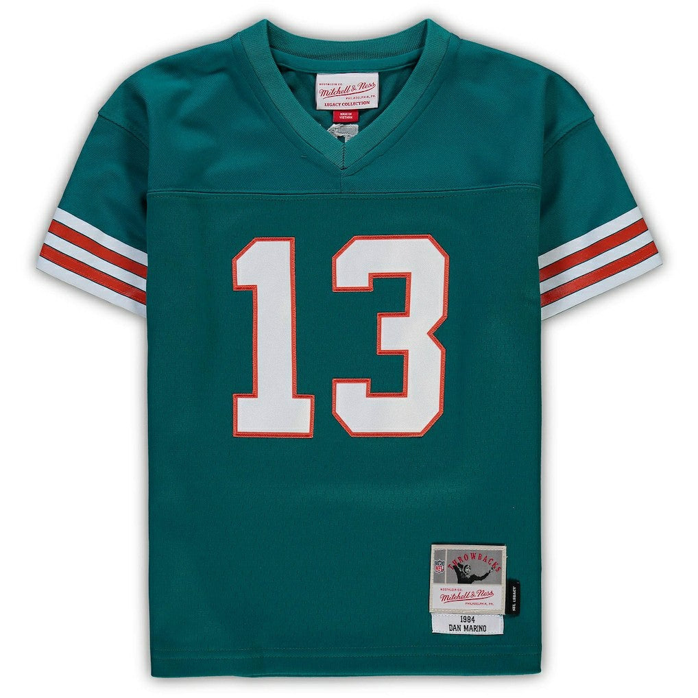 Dan Marino Miami Dolphins Male Preschool 1984 Retired Legacy Jersey - Aqua discount