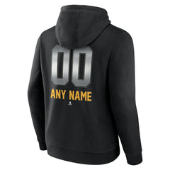 Boston Bruins Personalized Midnight Mascot Logo Pullover Hoodie - Black Hoodies