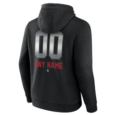 Montreal Canadiens Personalized Midnight Mascot Logo Pullover Hoodie - Black Hoodies
