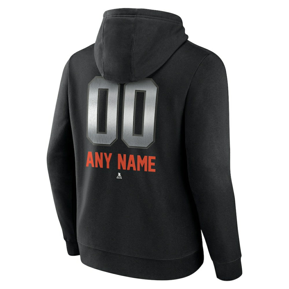 Philadelphia Flyers Personalized Midnight Mascot Logo Pullover Hoodie - Black Hoodies