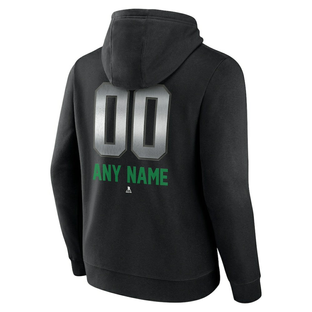 Vancouver Canucks Personalized Midnight Mascot Logo Pullover Hoodie - Black Hoodies