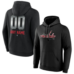 Washington Capitals Personalized Midnight Mascot Logo Pullover Hoodie - Black Hoodies