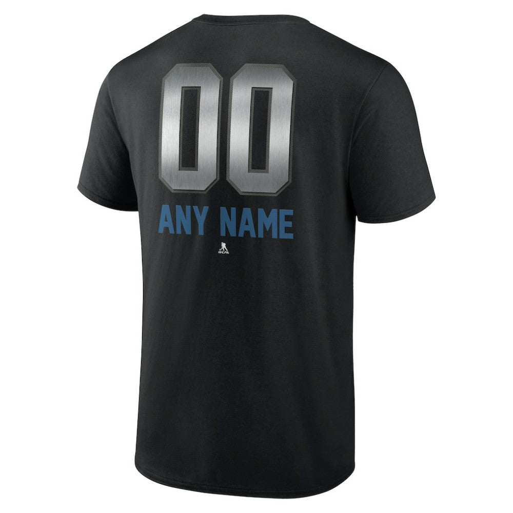 Colorado Avalanche Personalized Midnight Mascot Logo T-Shirt - Black T-shirts