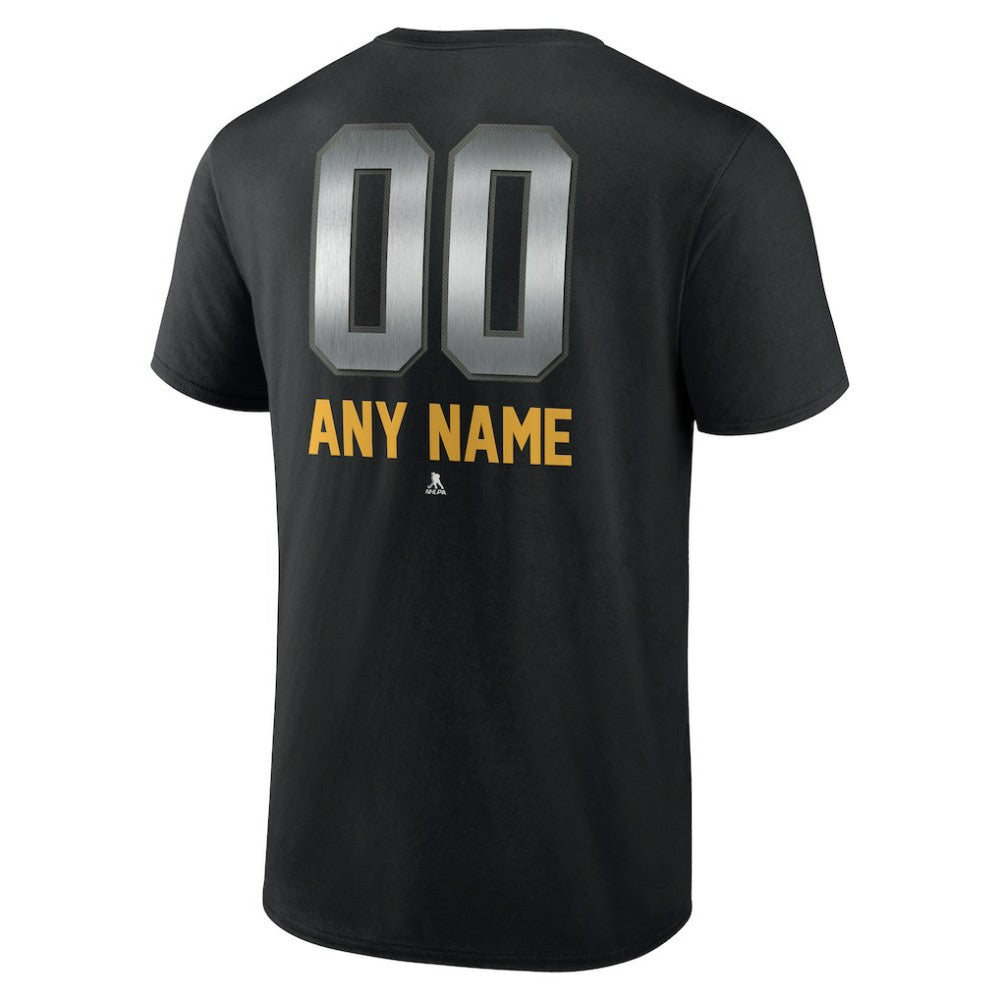 Nashville Predators Personalized Midnight Mascot Logo T-Shirt - Black T-shirts