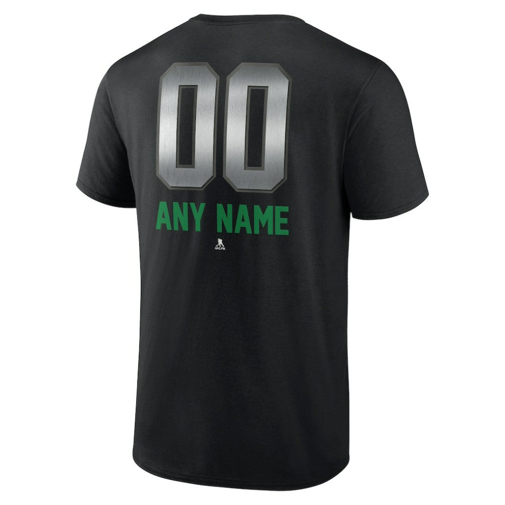 Vancouver Canucks Personalized Midnight Mascot Logo T-Shirt - Black T-shirts