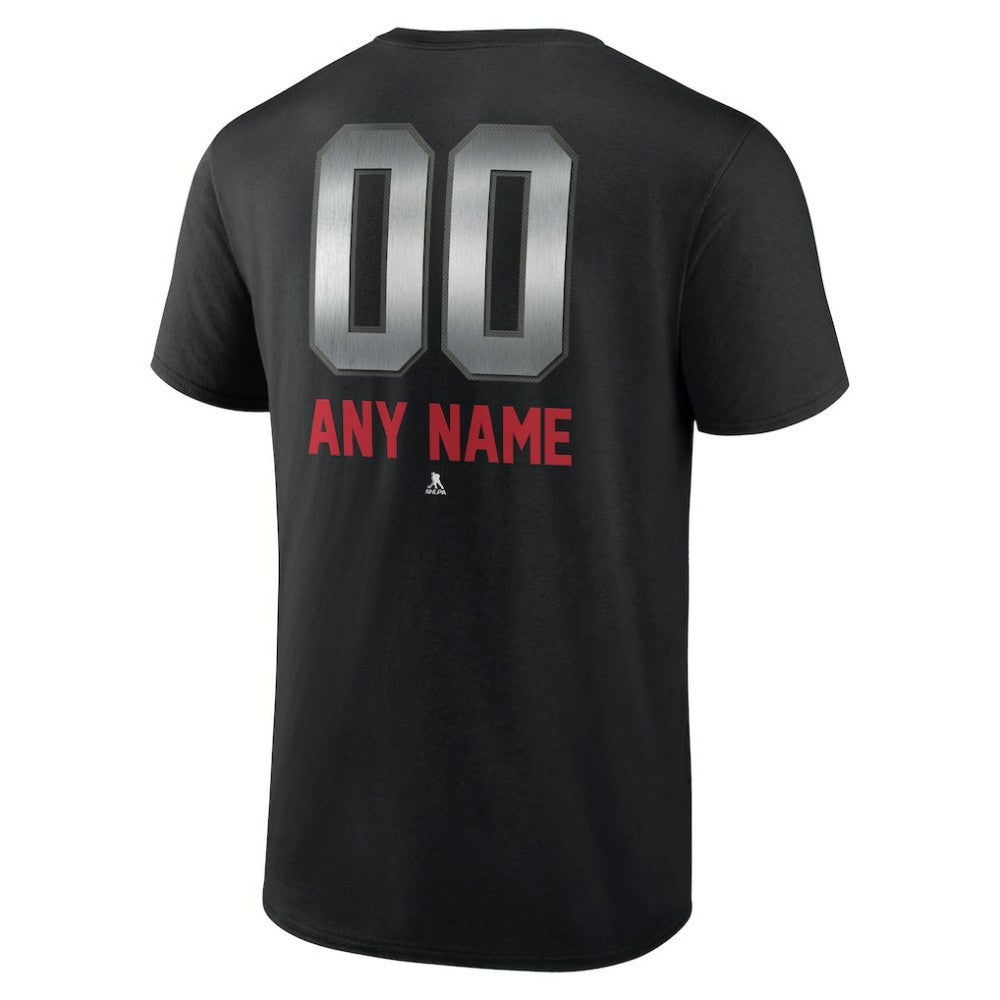Washington Capitals Personalized Midnight Mascot Logo T-Shirt - Black T-shirts