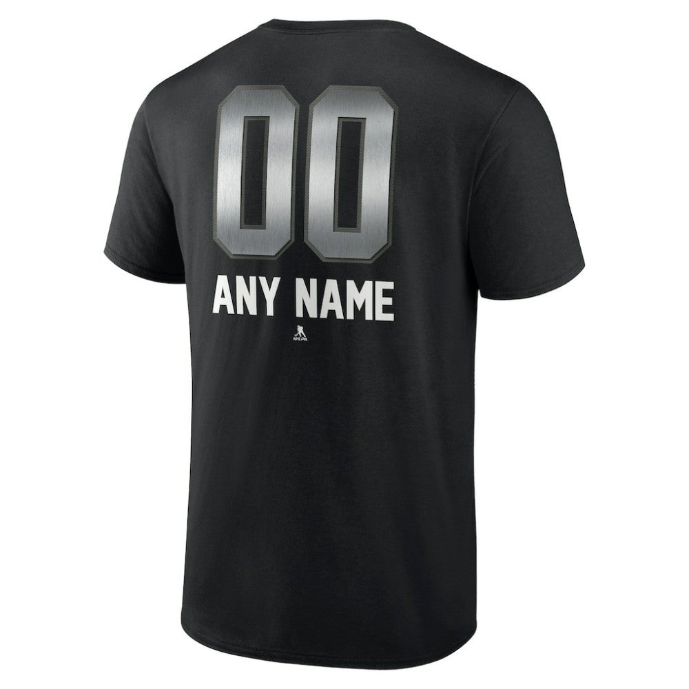 Winnipeg Jets Personalized Midnight Mascot Logo T-Shirt - Black T-shirts