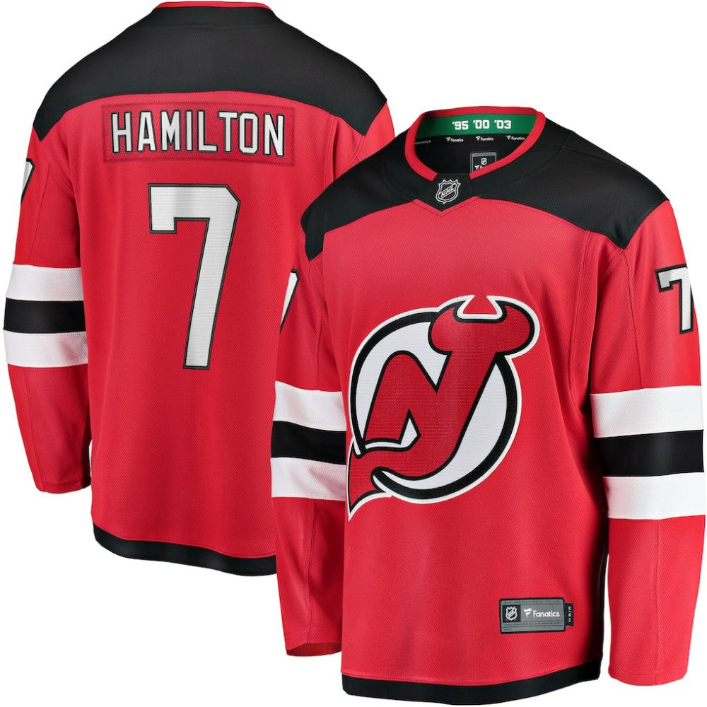 Dougie Hamilton New Jersey Devils Fanatics Breakaway Player Jersey - Red Jerseys