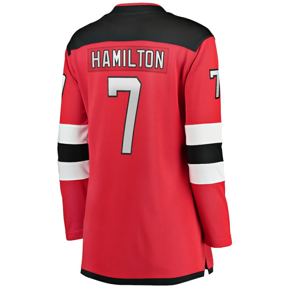 Dougie Hamilton New Jersey Devils Fanatics Women's Breakaway Player Jersey - Red Jerseys
