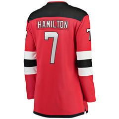 Dougie Hamilton New Jersey Devils Fanatics Women's Breakaway Player Jersey - Red Jerseys