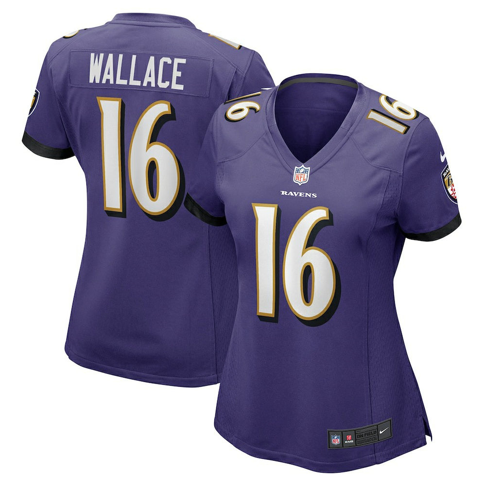 Tylan Wallace Baltimore Ravens Women's Game Jersey - Purple cheap
