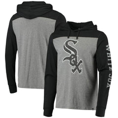 Chicago White Sox Franklin Wooster Pullover Hoodie Heathered Gray/Black