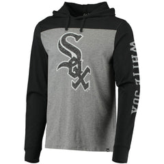 Chicago White Sox Franklin Wooster Pullover Hoodie Heathered Gray/Black