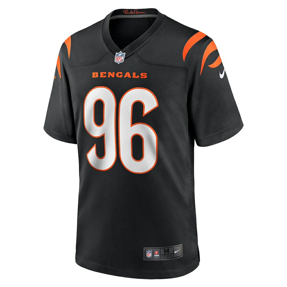 Cam Sample Cincinnati Bengals Game Jersey - Black for sale