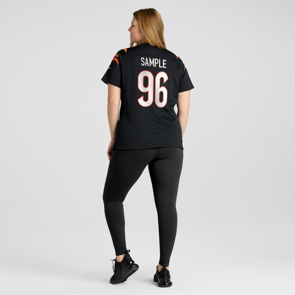 Cam Sample Cincinnati Bengals Women's Game Jersey - Black outlet