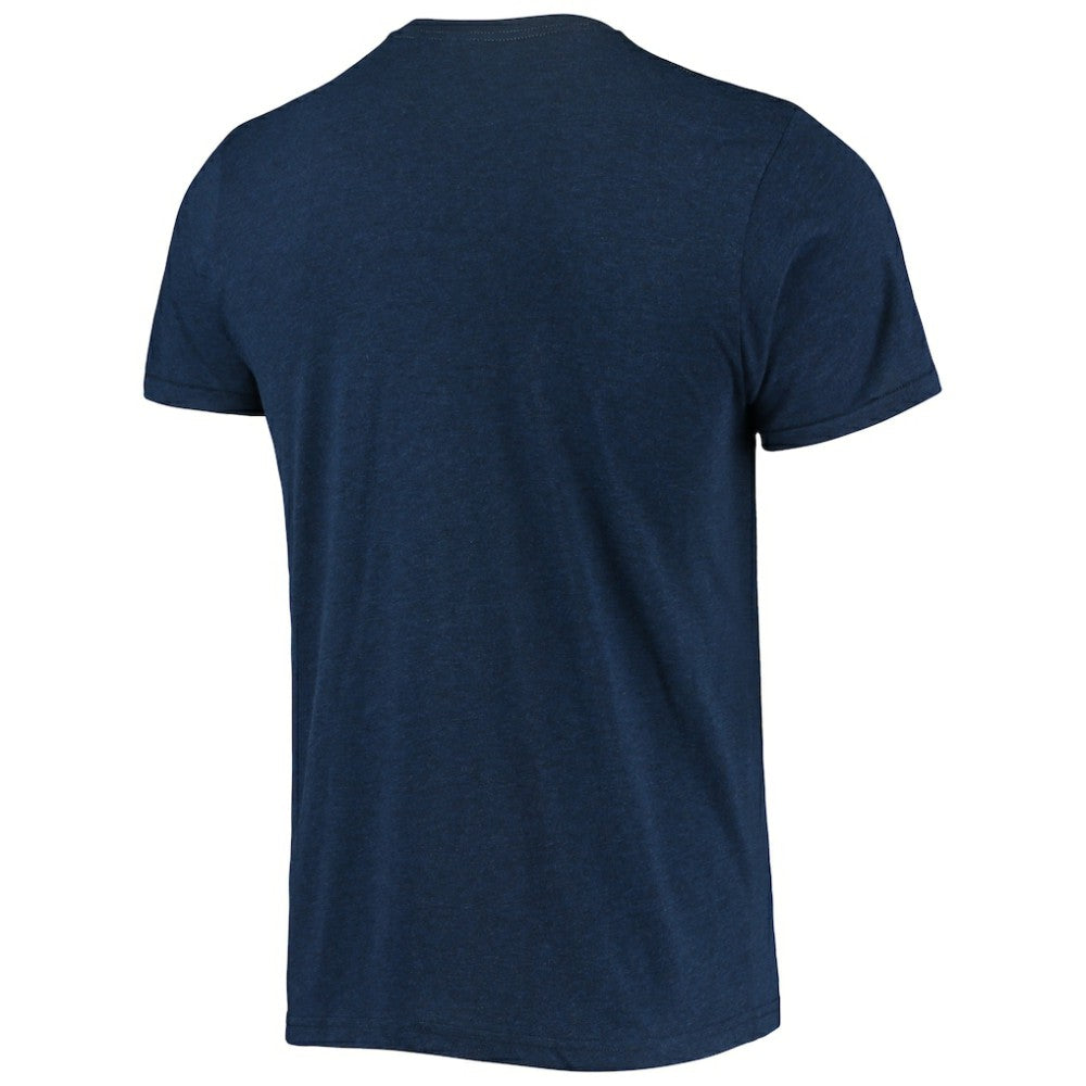 Boston Red Sox Homage Hand-Drawn Logo Tri-Blend T-Shirt Navy