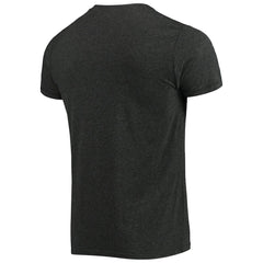 Chicago White Sox Homage Hand-Drawn Logo Tri-Blend T-Shirt Heather Black