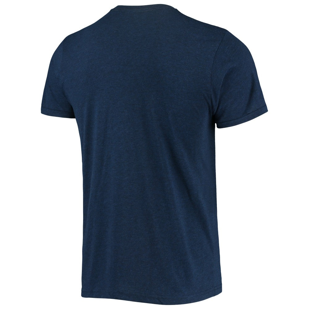 Chicago White Sox Homage Hand-Drawn Logo Tri-Blend T-Shirt Navy
