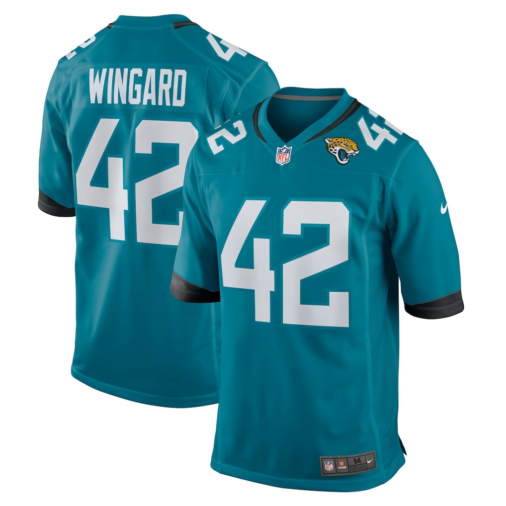 Andrew Wingard Jacksonville Jaguars Game Jersey - Teal for sale