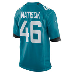 Ross Matiscik Jacksonville Jaguars Game Jersey - Teal outlet