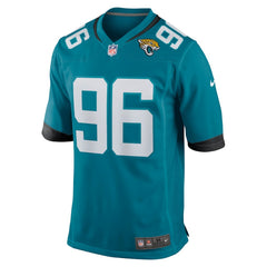 Adam Gotsis Jacksonville Jaguars Game Jersey - Teal discount