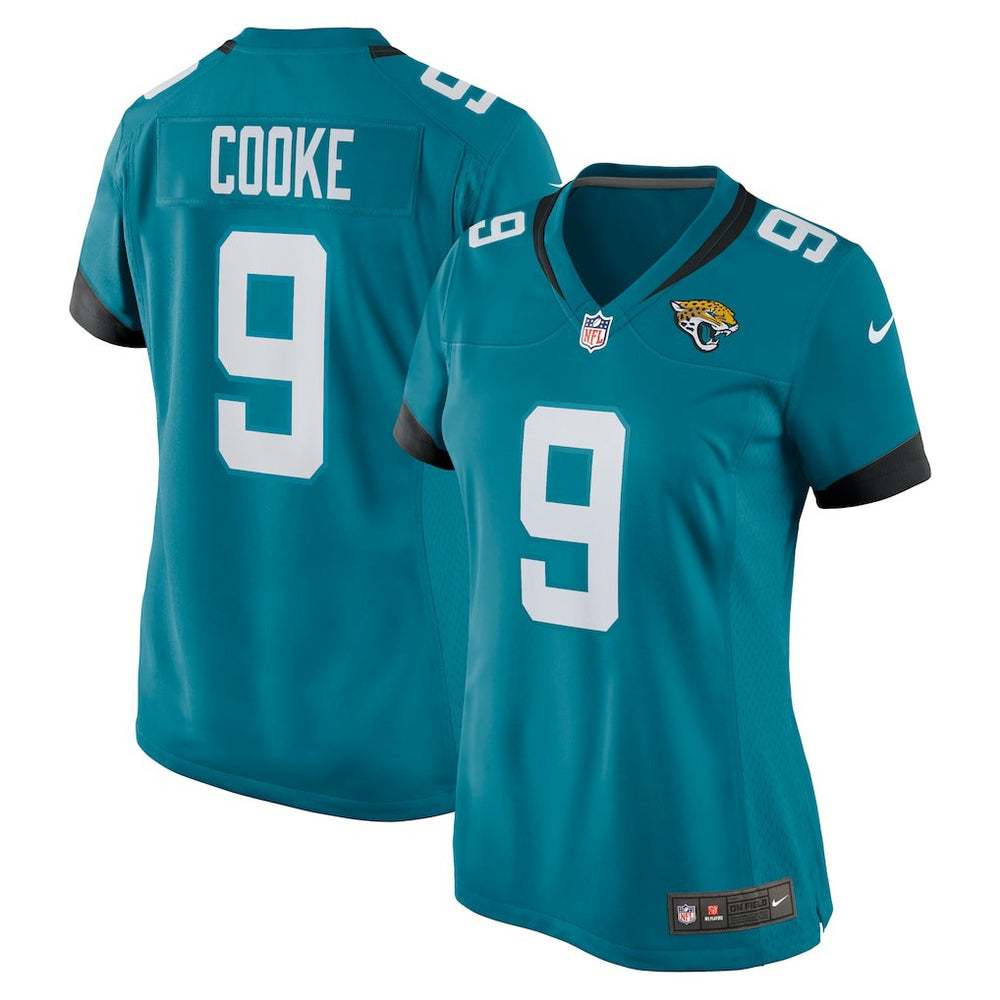 Logan Cooke Jacksonville Jaguars Women's Game Jersey - Teal for sale