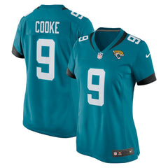 Logan Cooke Jacksonville Jaguars Women's Game Jersey - Teal for sale