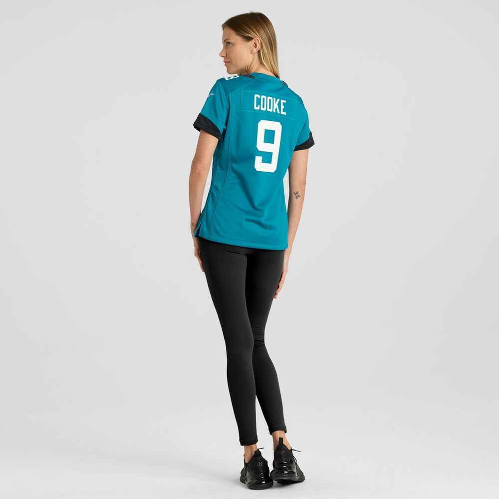 Logan Cooke Jacksonville Jaguars Women's Game Jersey - Teal for sale