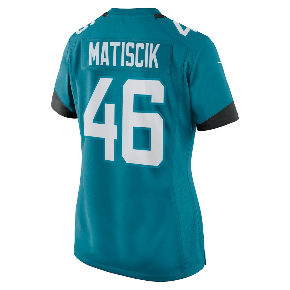 Ross Matiscik Jacksonville Jaguars Women's Game Jersey - Teal cheap