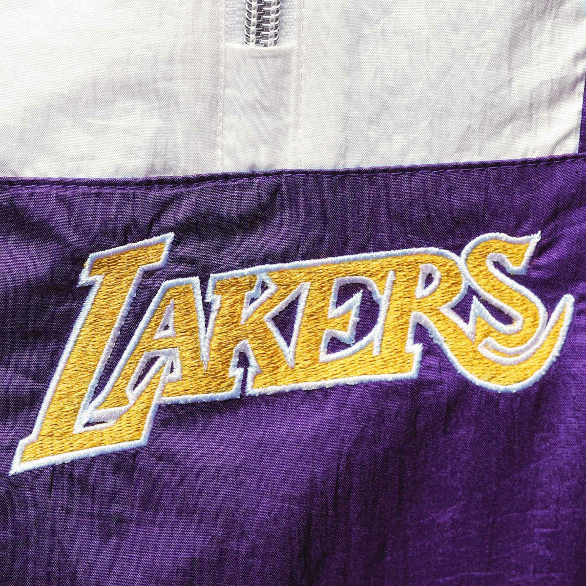 Los Angeles Lakers Women's Half-Zip Windbreaker 2.0 Hoodie - Purple shop
