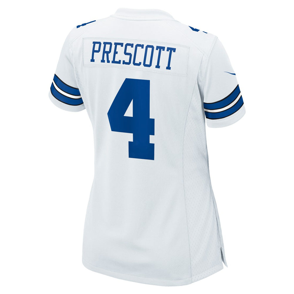 Dak Prescott Dallas Cowboys Women's Team Game Jersey - White on sale