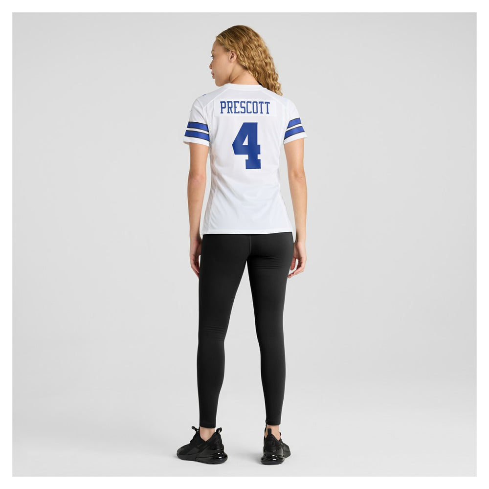 Dak Prescott Dallas Cowboys Women's Team Game Jersey - White on sale