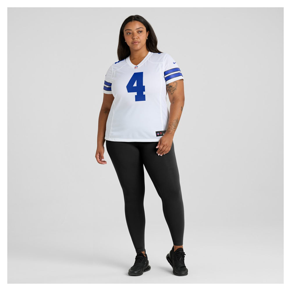 Dak Prescott Dallas Cowboys Women's Team Game Jersey - White on sale