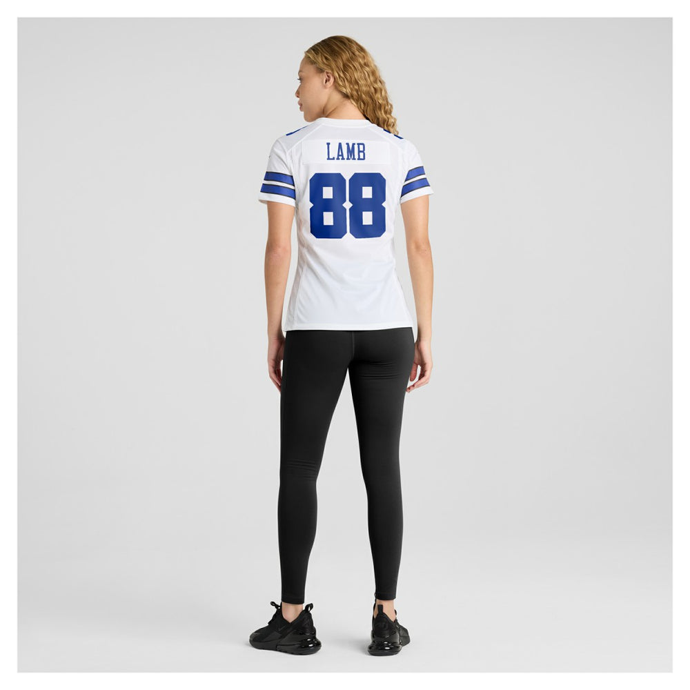 CeeDee Lamb Dallas Cowboys Women's Game Jersey - White discount