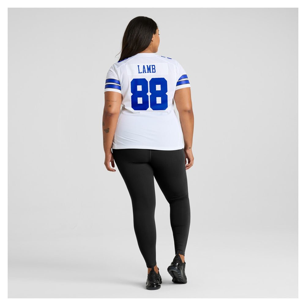 CeeDee Lamb Dallas Cowboys Women's Game Jersey - White discount