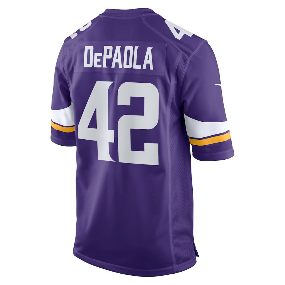 Andrew DePaola Minnesota Vikings Game Jersey - Purple sale