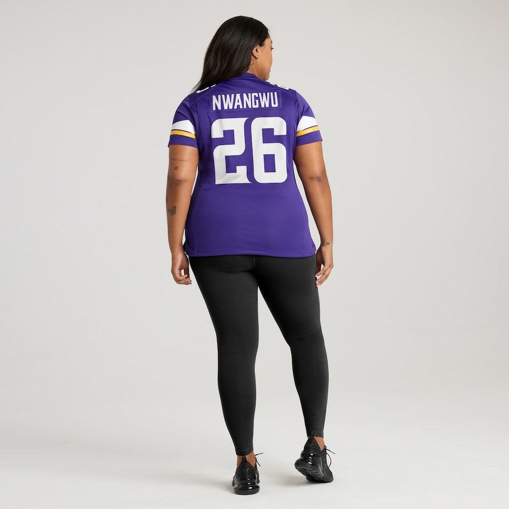 Kene Nwangwu Minnesota Vikings Women's Game Jersey - Purple online