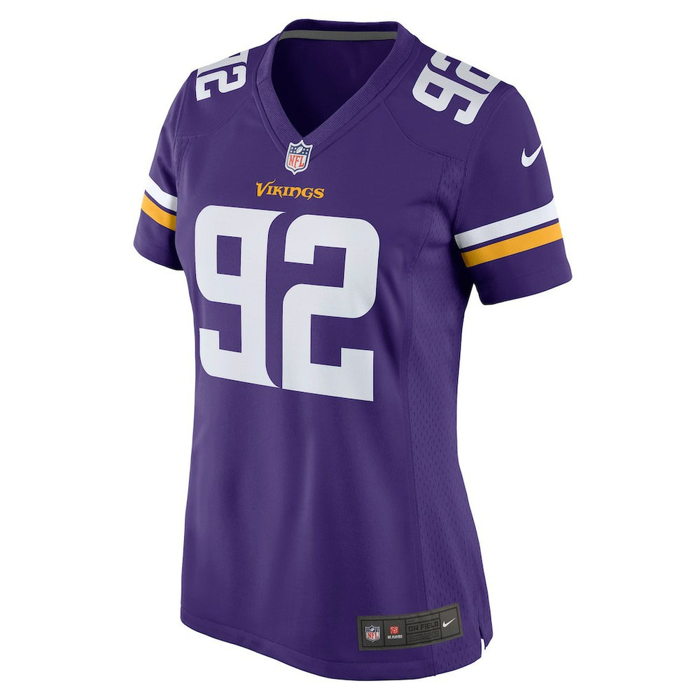 James Lynch Minnesota Vikings Women's Game Player Jersey - Purple outlet