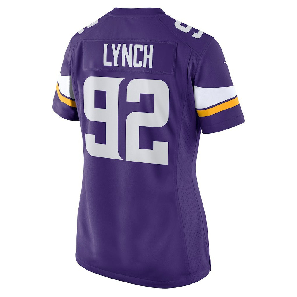 James Lynch Minnesota Vikings Women's Game Player Jersey - Purple outlet