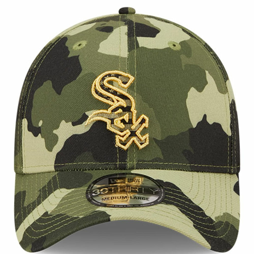 Chicago White Sox 2022 Armed Forces Day 39THIRTY Flex Hat Camo