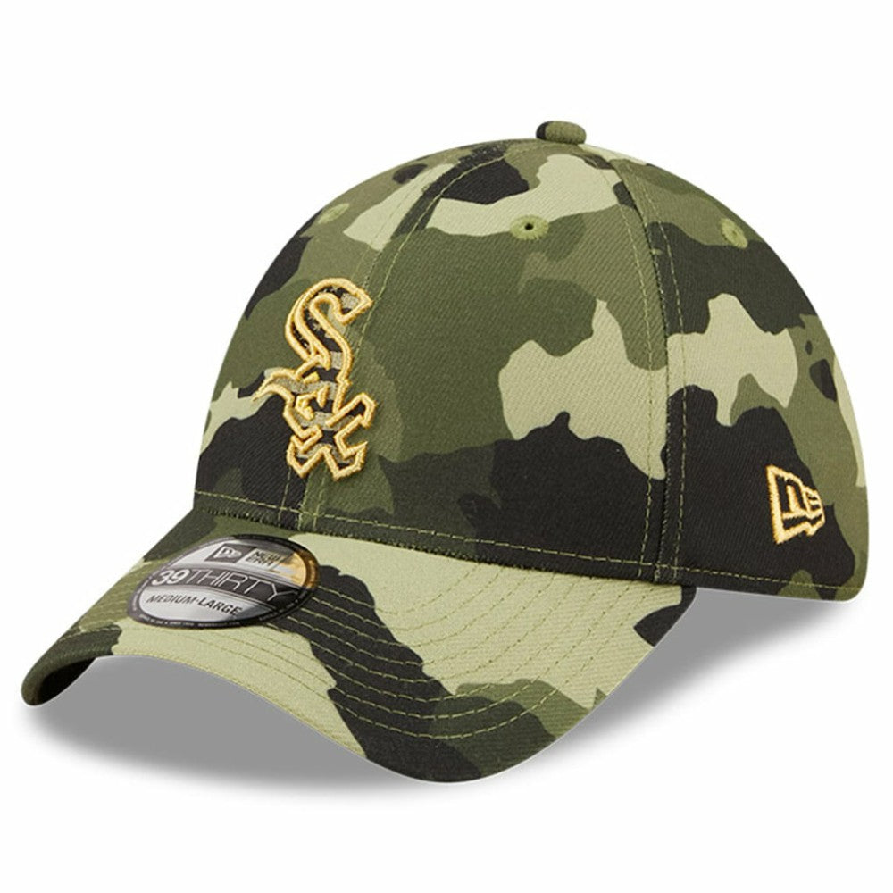 Chicago White Sox 2022 Armed Forces Day 39THIRTY Flex Hat Camo