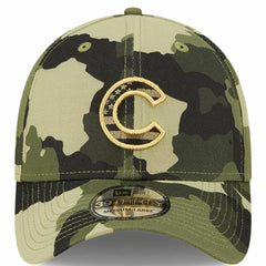 Chicago Cubs 2022 Armed Forces Day 39THIRTY Flex Hat Camo